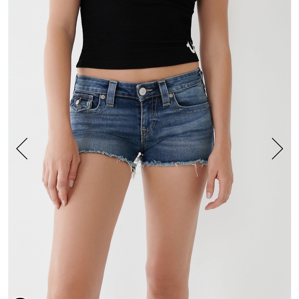 True Religion Joey Denim Shorts size 26